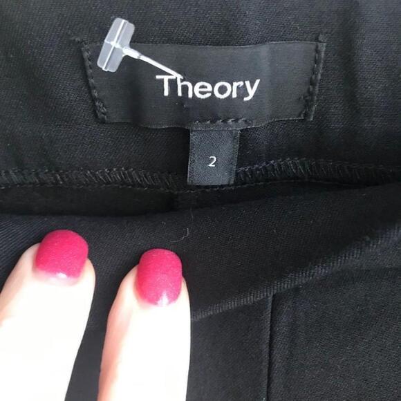 EUC Theory Black Skinny Riding Pants - Picture 2 of 7